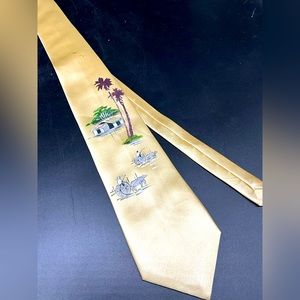 Silk Hand Painted Made in Veitnam Tie